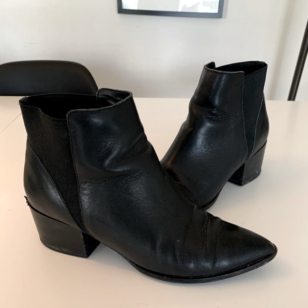 Black booties